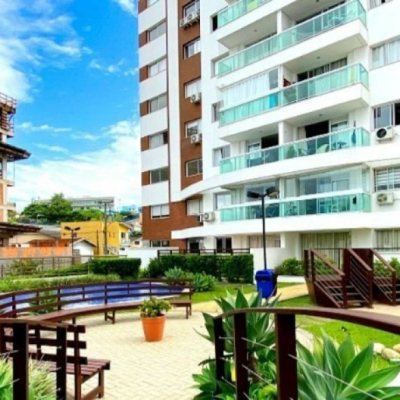 Apartamentos com 106m², 3 quartos, 1 suíte, 2 garagens, no bairro Barreiros em São José