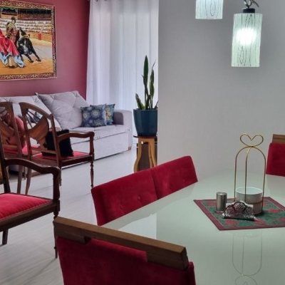 Apartamentos com 106m², 3 quartos, 1 suíte, 2 garagens, no bairro Barreiros em São José