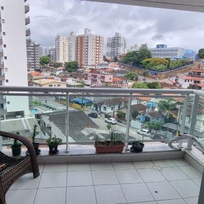 Apartamentos com 106m², 3 quartos, 1 suíte, 2 garagens, no bairro Barreiros em São José
