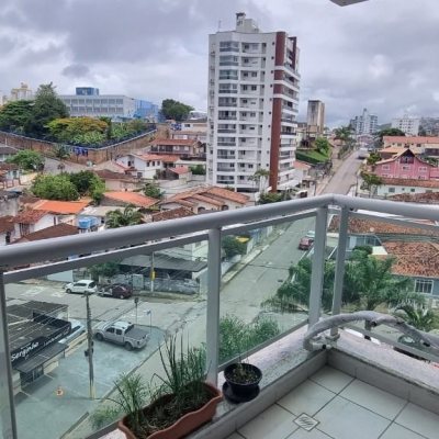 Apartamentos com 106m², 3 quartos, 1 suíte, 2 garagens, no bairro Barreiros em São José