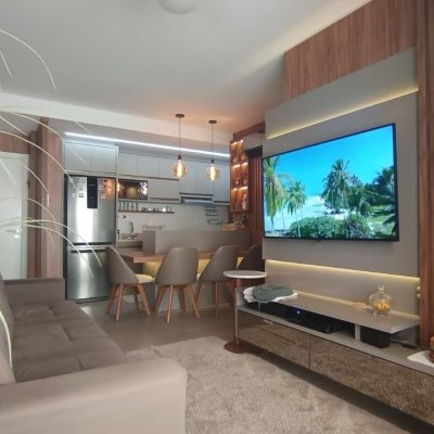 Apartamentos com 109m², 3 quartos, 1 suíte, 1 garagem, no bairro Canasvieiras em Florianópolis