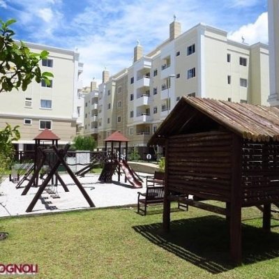 Apartamentos com 61m², 2 quartos, 1 suíte, 1 garagem, no bairro Pagani em Palhoça