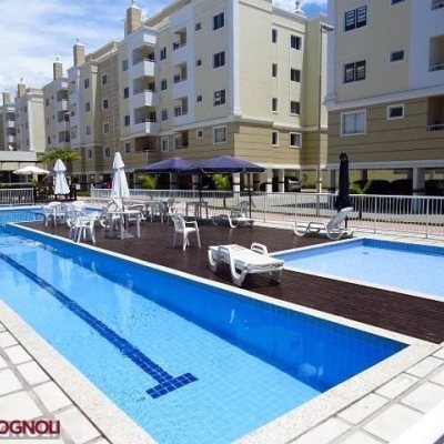 Apartamentos com 61m², 2 quartos, 1 suíte, 1 garagem, no bairro Pagani em Palhoça