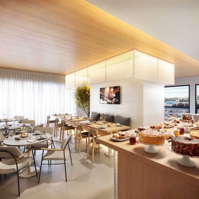 Apartamentos com 44m², 1 quarto, 1 garagem, no bairro Saco Grande em Florianópolis