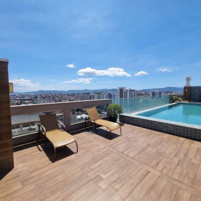 Apartamentos com 69m², 2 quartos, 1 suíte, 1 garagem, no bairro Campinas em São José