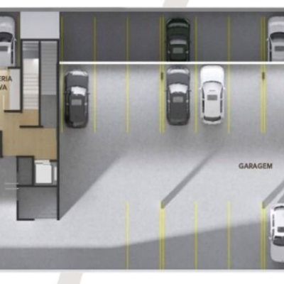 Loft com 37m², 1 quarto, 1 suíte, 1 garagem, no bairro Pantanal em Florianópolis