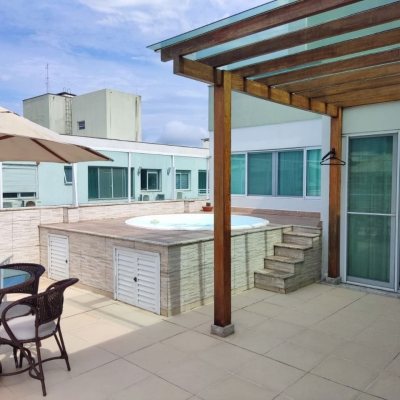 Cobertura com 187m², 3 quartos, 1 suíte, 1 garagem, no bairro Ingleses do Rio Vermelho em Florianópolis