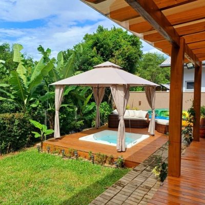 Casa em Condomínio com 186m², 2 quartos, 1 suíte, 2 garagens, no bairro Vargem Grande em Florianópolis