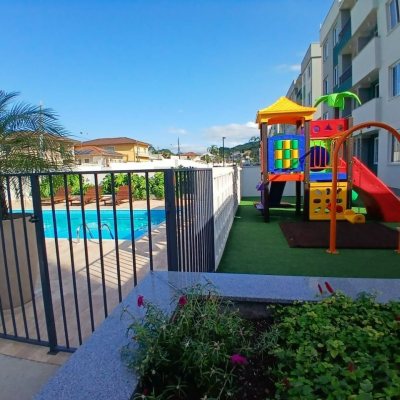 Apartamentos com 48m², 2 quartos, 1 garagem, no bairro Sertão Do Maruim em São José