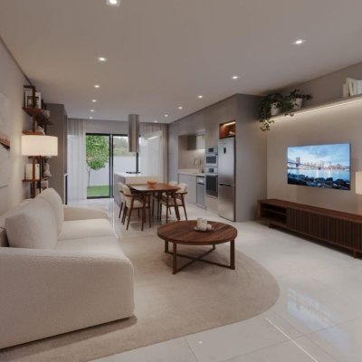 Casa Residencial com 126m², 3 quartos, 1 suíte, 2 garagens, no bairro Campeche em Florianópolis