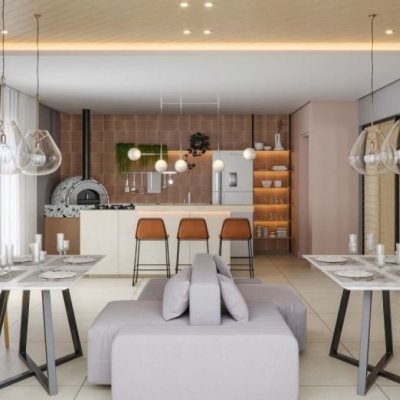 Apartamentos com 41m², 1 quarto, 1 garagem, no bairro Campeche em Florianópolis