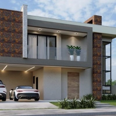 Casa em Condomínio com 375m², 3 quartos, 3 suítes, 2 garagens, no bairro São João Do Rio Vermelho em Florianópolis