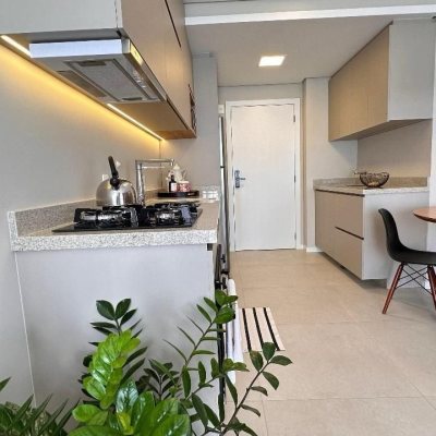 Studio Residencial com 37m², 1 quarto, 1 garagem, no bairro João Paulo em Florianópolis
