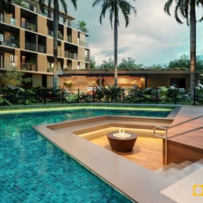 Apartamentos com 45m², 1 quarto, 1 garagem, no bairro Morro Das Pedras em Florianópolis