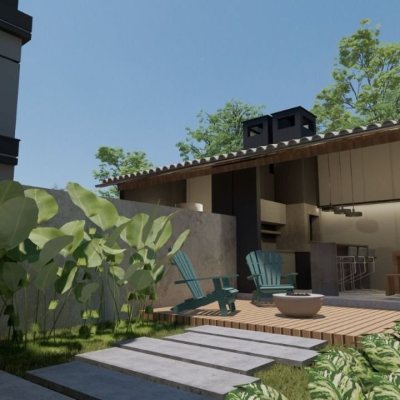 Casa Residencial com 85m², 2 quartos, 1 suíte, 2 garagens, no bairro São João Do Rio Vermelho em Florianópolis