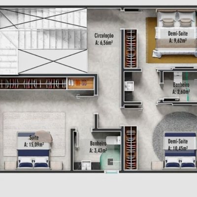 Casa Residencial com 150m², 3 quartos, 3 suítes, no bairro Ingleses do Rio Vermelho em Florianópolis