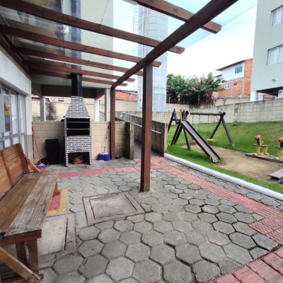 Apartamentos com 46m², 2 quartos, 1 garagem, no bairro Bom Viver em Biguaçu