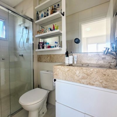 Apartamentos com 85m², 3 quartos, 1 suíte, 1 garagem, no bairro Pedra Branca em Palhoça