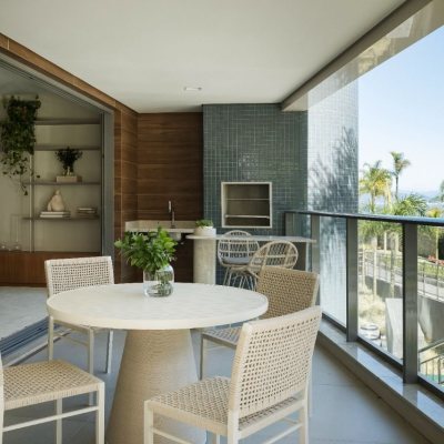 Apartamentos com 268m², 3 quartos (sendo 3 suítes), 2 garagens, no bairro Cacupé em Florianópolis