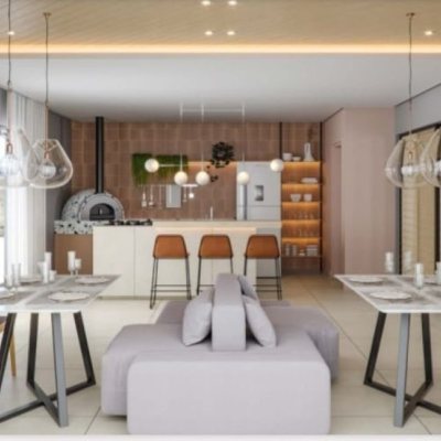 Studio Residencial com 53m², 1 quarto, 1 garagem, no bairro Campeche em Florianópolis