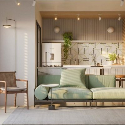 Studio Residencial com 53m², 1 quarto, 1 garagem, no bairro Campeche em Florianópolis