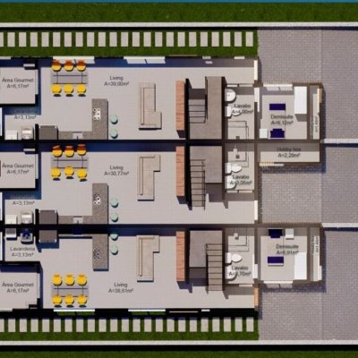 Casa Residencial com 140m², 3 quartos, 3 suítes, 2 garagens, no bairro Campeche em Florianópolis