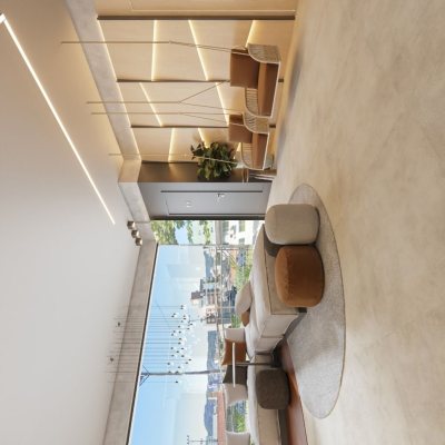 Apartamentos com 28m², 1 quarto, 1 suíte, no bairro Coqueiros em Florianópolis