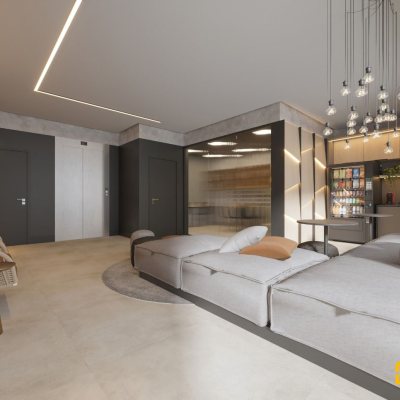 Apartamentos com 28m², 1 quarto, 1 suíte, no bairro Coqueiros em Florianópolis