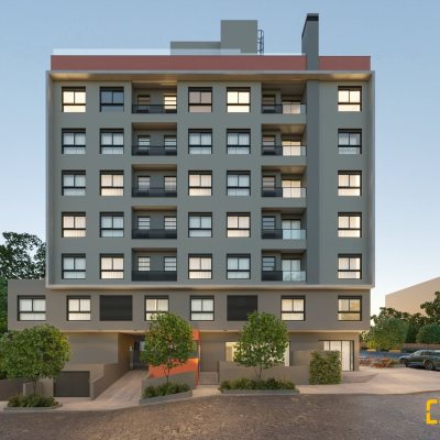 Apartamentos com 28m², 1 quarto, 1 suíte, no bairro Coqueiros em Florianópolis