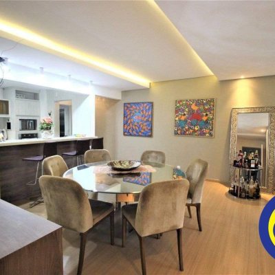 Apartamentos com 168m², 4 quartos, 3 suítes, 2 garagens, no bairro Cacupé em Florianópolis