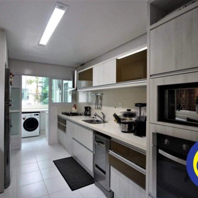 Apartamentos com 168m², 4 quartos, 3 suítes, 2 garagens, no bairro Cacupé em Florianópolis