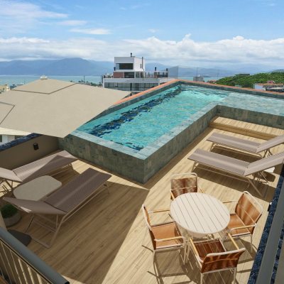 Apartamentos com 68m², 2 quartos, 2 suítes, 1 garagem, no bairro Coqueiros em Florianópolis
