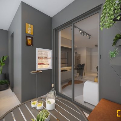 Apartamentos com 68m², 2 quartos, 2 suítes, 1 garagem, no bairro Coqueiros em Florianópolis