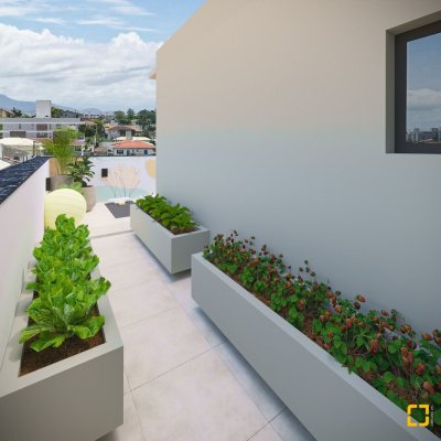 Apartamentos com 68m², 2 quartos, 2 suítes, 1 garagem, no bairro Coqueiros em Florianópolis