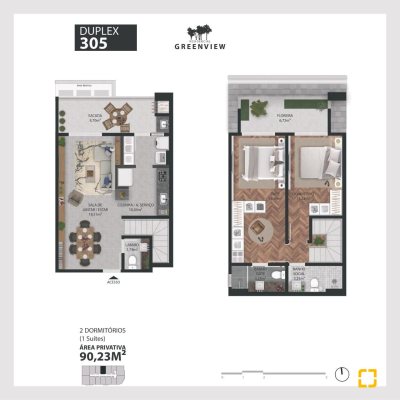 Apartamentos com 109m², 2 quartos, 1 suíte, 1 garagem, no bairro Ingleses do Rio Vermelho em Florianópolis