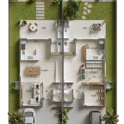 Casa Residencial com 143m², 3 quartos, 3 suítes, 2 garagens, no bairro Cachoeira Do Bom Jesus em Florianópolis