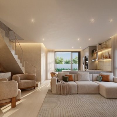 Casa Residencial com 143m², 3 quartos, 3 suítes, 2 garagens, no bairro Cachoeira Do Bom Jesus em Florianópolis