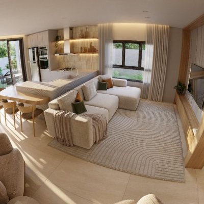 Casa Residencial com 143m², 3 quartos, 3 suítes, 2 garagens, no bairro Cachoeira Do Bom Jesus em Florianópolis