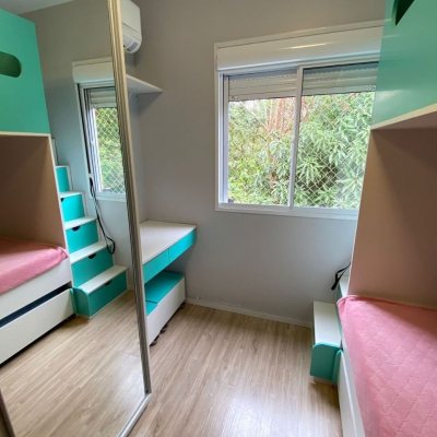 Apartamentos com 60m², 2 quartos, 1 suíte, 1 garagem, no bairro Canasvieiras em Florianópolis