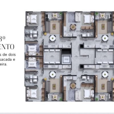 Studio Residencial com 32m², 1 quarto, 1 suíte, 1 garagem, no bairro Ribeirão Da Ilha em Florianópolis