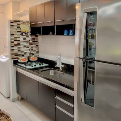 Apartamentos com 54m², 2 quartos, 1 garagem, no bairro Vargem Grande em Florianópolis