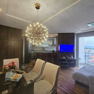 Apartamentos com 73m², 2 quartos, 1 suíte, 1 garagem, no bairro Campinas em São José