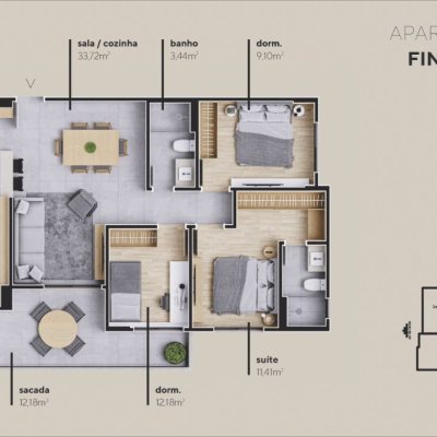 Empreendimento, no bairro Nossa Senhora Do Rosário em São José