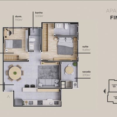 Empreendimento, no bairro Nossa Senhora Do Rosário em São José