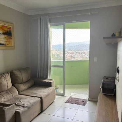 Apartamentos com 57m², 2 quartos, 1 garagem, no bairro Jardim Cidade De Florianópolis em São José
