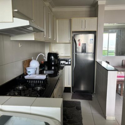 Apartamentos com 57m², 2 quartos, 1 garagem, no bairro Jardim Cidade De Florianópolis em São José