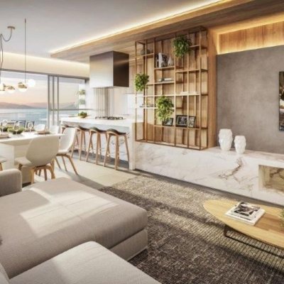 Cobertura com 167m², 3 quartos, 3 suítes, 3 garagens, no bairro Cacupé em Florianópolis