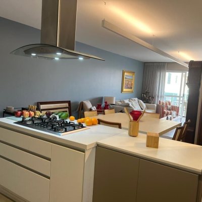 Apartamentos com 128m², 3 quartos, 3 suítes, 2 garagens, no bairro Cachoeira do Bom Jesus em Florianópolis