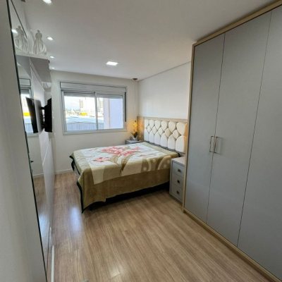 Apartamentos com 67m², 2 quartos, 1 garagem, no bairro Barreiros em São José