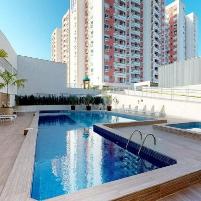 Apartamentos com 67m², 2 quartos, 1 garagem, no bairro Barreiros em São José